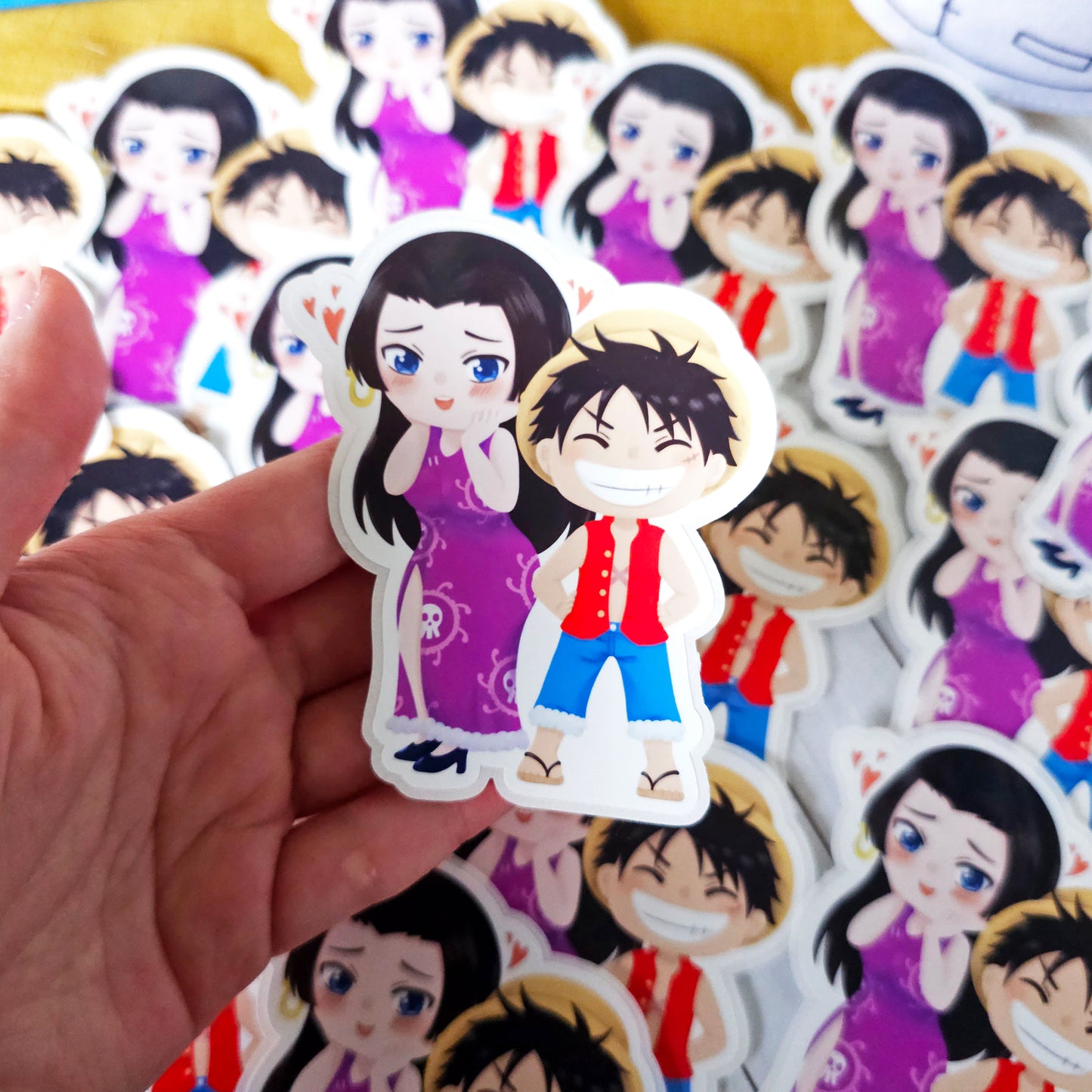 Pirate King x Snake Princess Sticker