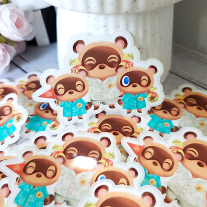 Capitalist Racoon Sticker