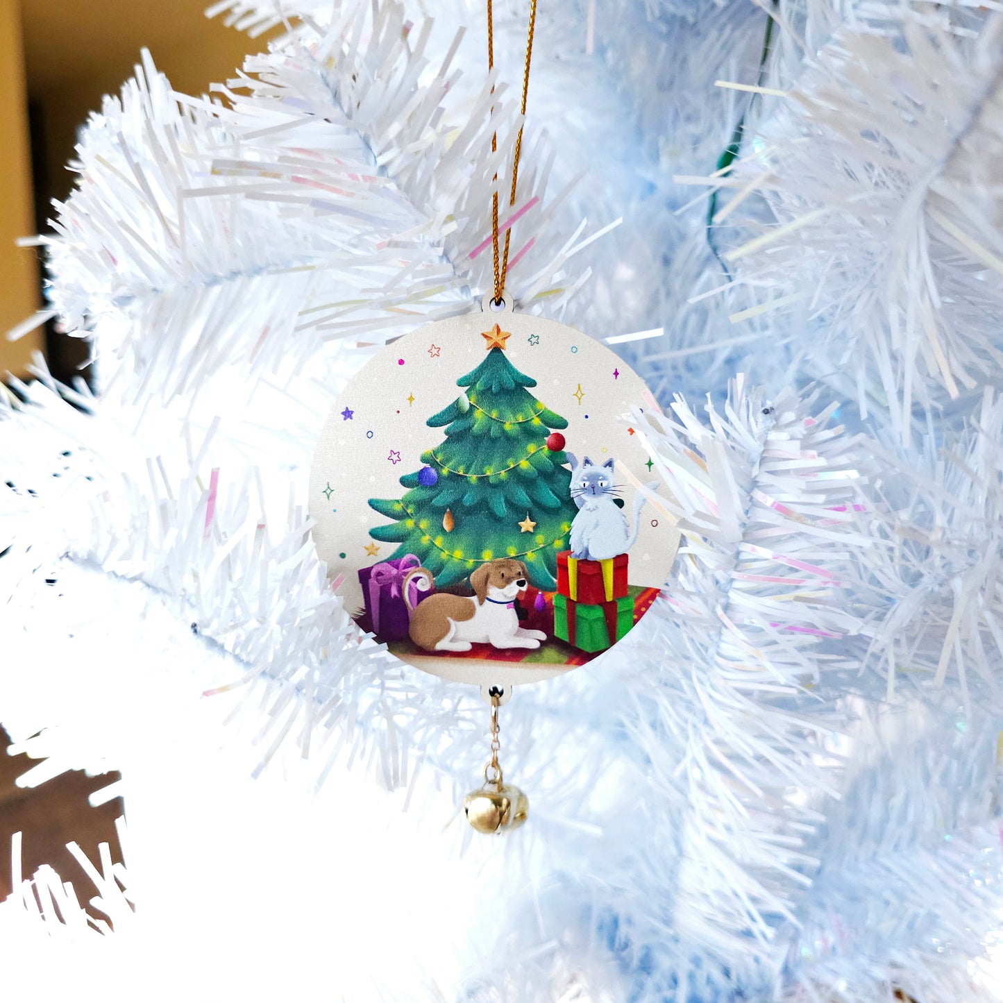 3" Wooden Ornaments