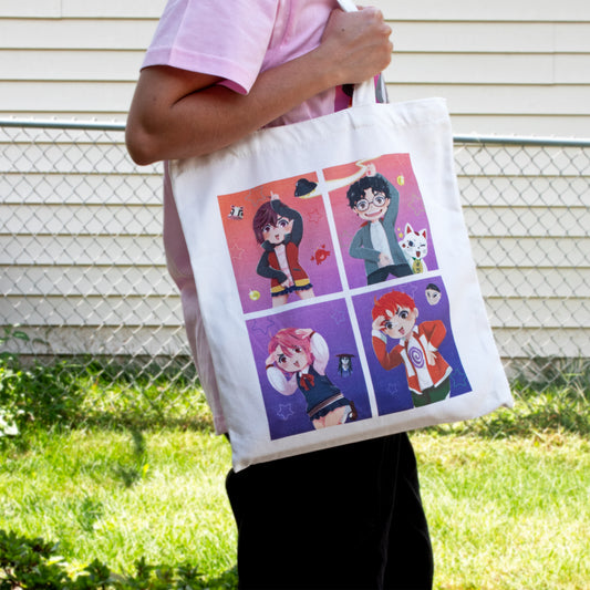 13" x 15" Canvas Tote Bags - DDD Dance