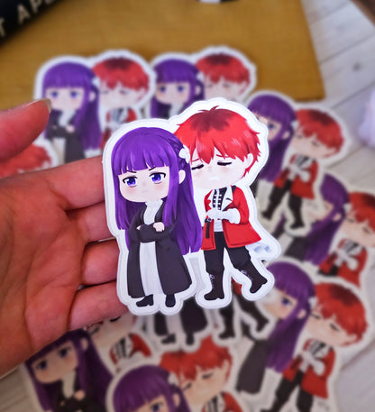 Mage x Warrior Sticker