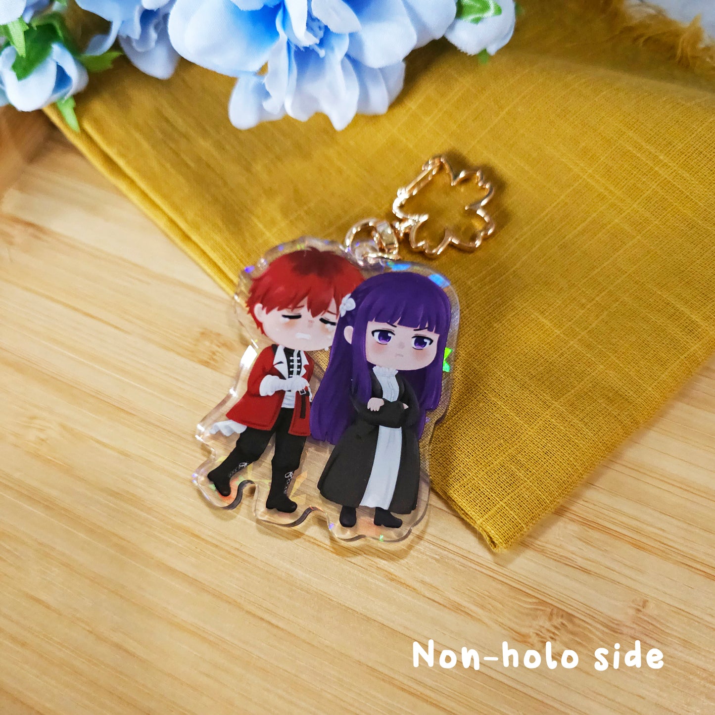 Mage x Warrior Acrylic Keychain