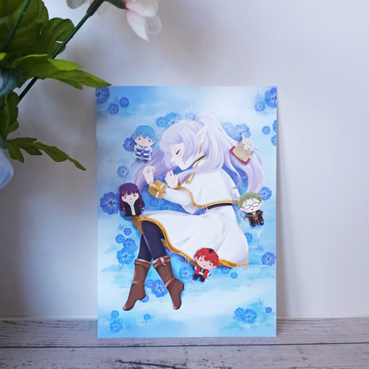 Wandering Elf Art Print