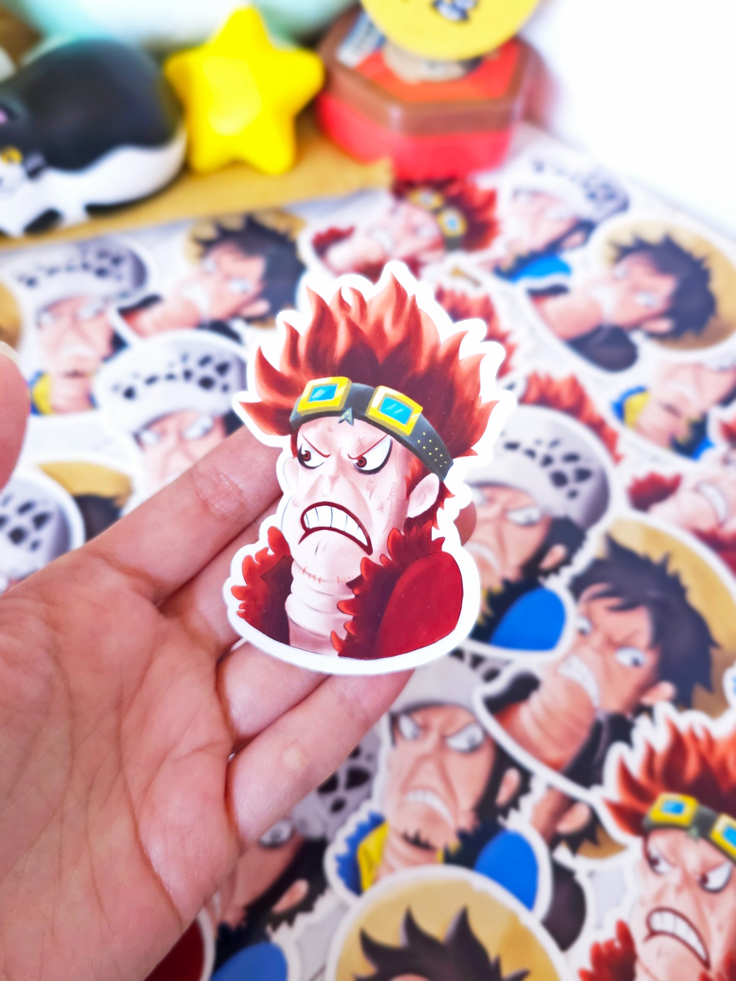 Worst Generation Pirate Trio Stickers
