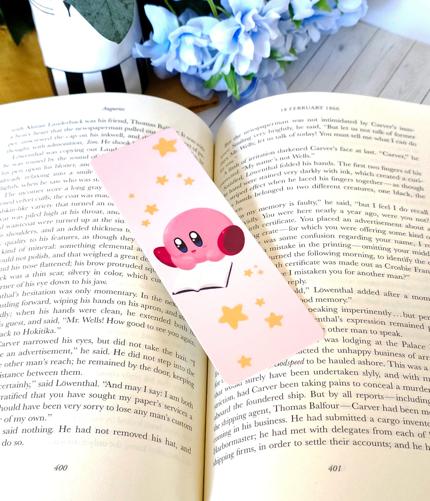Cute Pink Blob / Kirboi Bookmarks