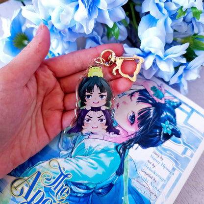 TAD MaoJin and the Frog Acrylic Keychain