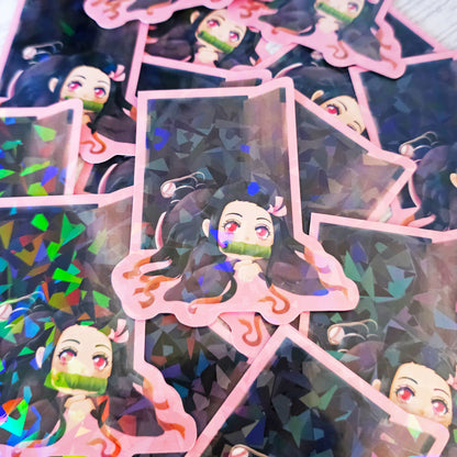 Demon Girl Sticker