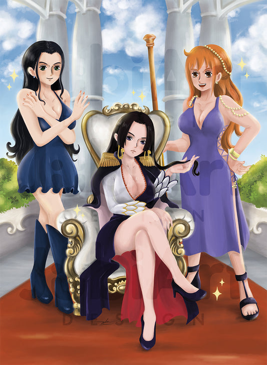 OP Best Girls Art Print