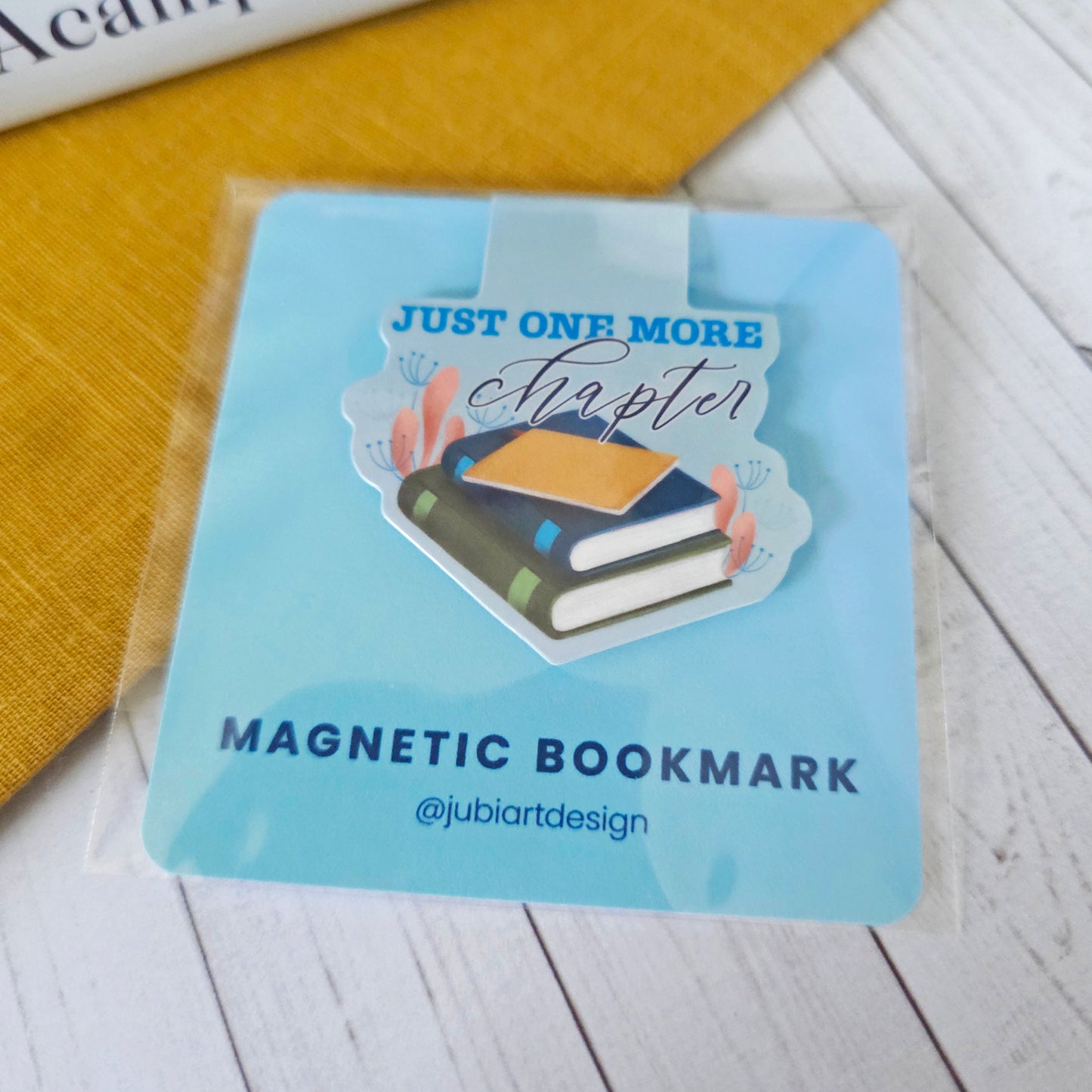 One More Chapter Magnetic Bookmark