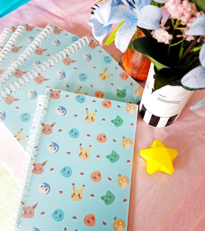 A5 Reusable Sticker Book - Pocket Monsters