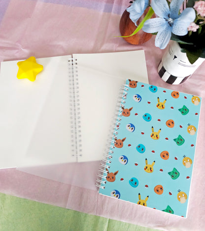 A5 Reusable Sticker Book - Pocket Monsters