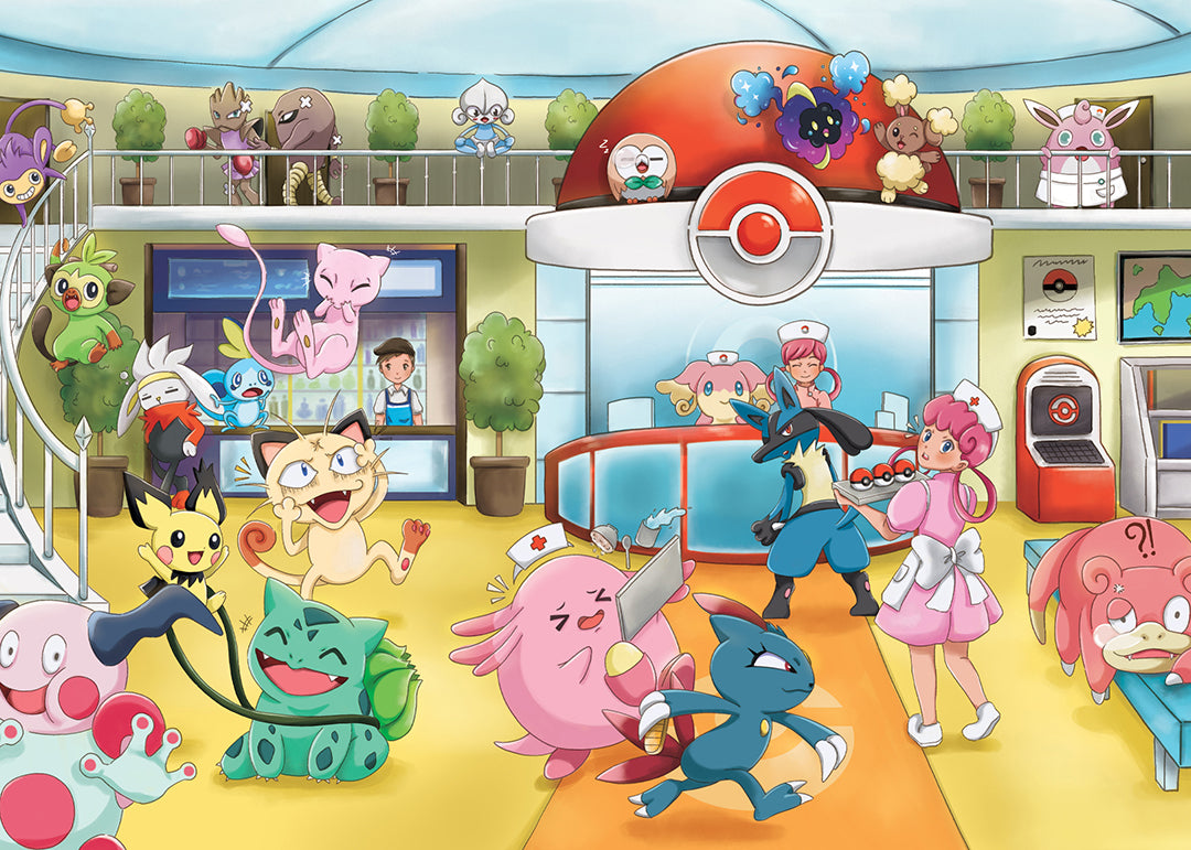 PKMN Pocket Monsters Art Prints