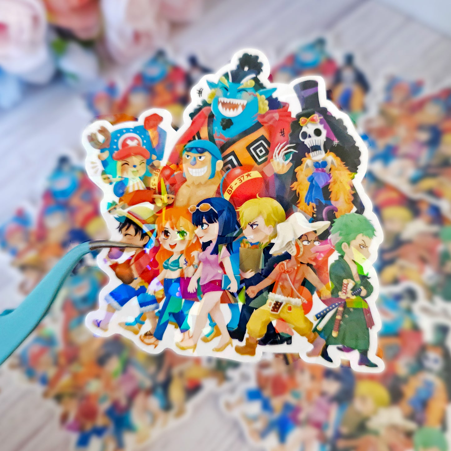 OP Straw Hat Crew Sticker