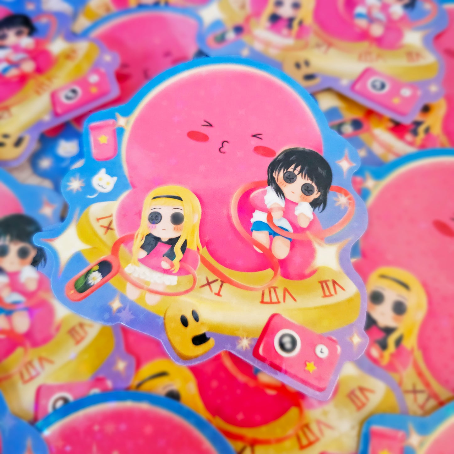 Happy Alien Sticker