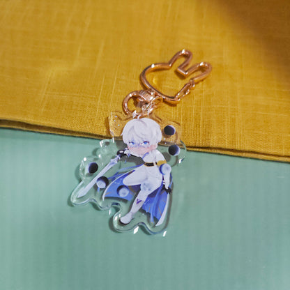 LADs Men Acrylic Keychain