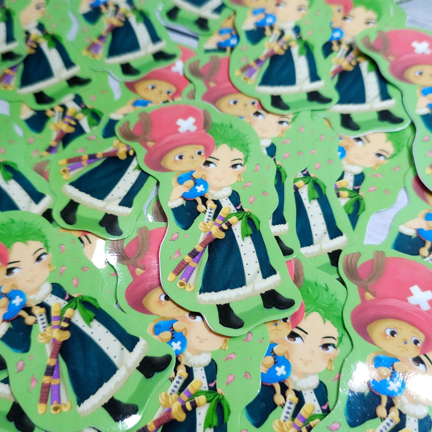 OP Straw Hat Doctor and Swordsman Sticker
