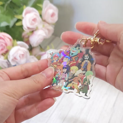 OP Straw Hat Crew Acrylic Keychain