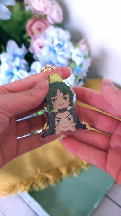 TAD MaoJin and the Frog Acrylic Keychain